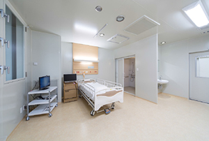 常滑市民病院 特定感染症病床（個室内）